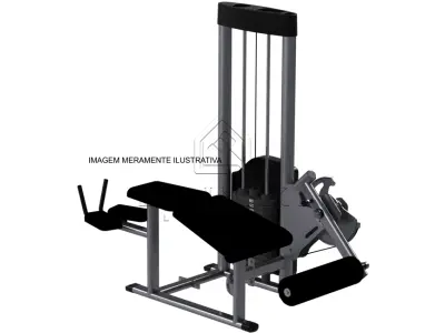 LOTE 030 - MÁQUINA FLEXORA DEITADA