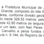 ÁREA EM ARROIO GRANDE