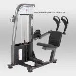 LOTE 017 - MÁQUINA DE ABDOMEN COM CARGA